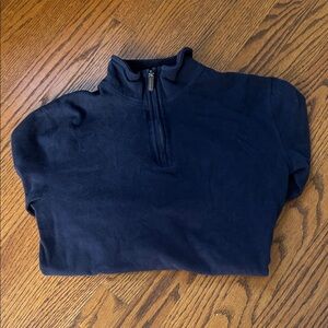 Crewcuts Kids Dark Blue Half-Zip Top